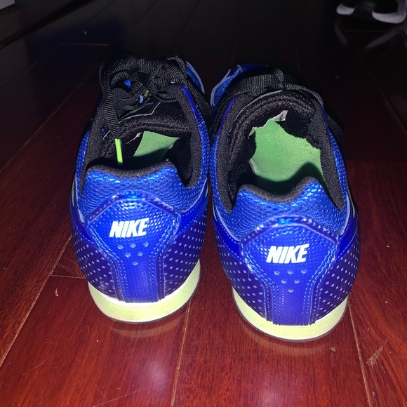 Nike Zoom Rival MD 6 Men's Blue & Black Cleats - Picture 4 of 7